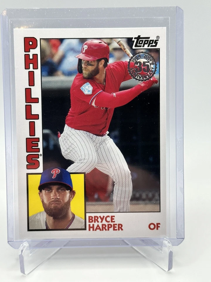 2019  Topps Update #84-38 Bryce Harper 1984 Topps Baseball - Phillies - Image 1 of 1