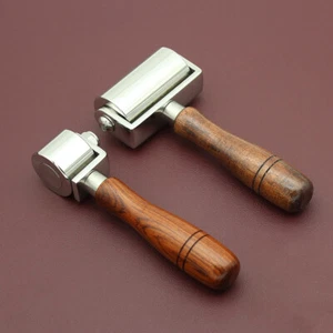 Leather Craft Press Crease Edges Tools Steel Bearing Roller Glue Rolling DIY - Picture 1 of 10