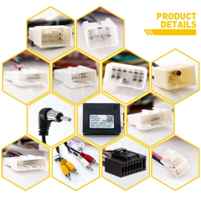 For Toyota Car Stereo Radio Power Harness Wire Cable Support Adapter AMP JBL - Image 1 of 4