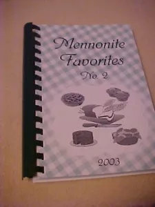 Mennonite Favorites No. 2 Cookbook Crofton KY - Foto 1 di 1