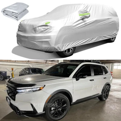 Full Car SUV Cover Outdoor UV Snow Dust Rain Resistant For Honda CR-V CR-V - Image 1 of 4