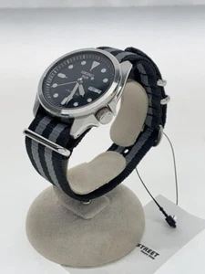 SEIKO 4R36-08L0 Men's Automatic Watch Analog Black Multi Color Used from japan - Picture 1 of 5