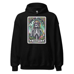 CANNABITCH 2 SMOKE HOODIE - Picture 1 of 7