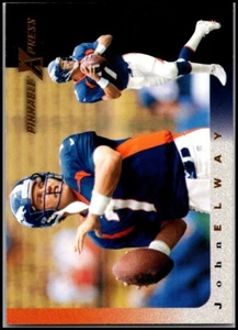 1997 Pinnacle X-Press #4 John Elway - HOF FREE SHIPPING! - Picture 1 of 2
