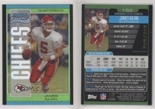 2005 Bowman Chrome Green Refractor /399 James Kilian #152 Rookie RC