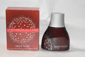 NIB SPIRIT Antonio Banderas for Men NIGHT FEVER eau de toilette spray 1.7 oz - Picture 1 of 3