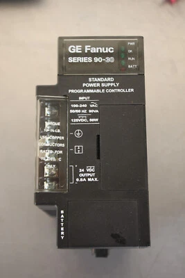 FANUC GE FANUC IC693PWR321Z SERIES 90-30 PLC POWER SUPPLY - Image 1 of 2