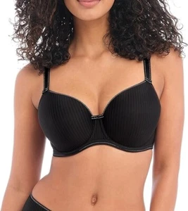 Freya AA1050 Women's Idol Underwire T-Shirt Bra in Black Size 36I NWT - Picture 1 of 4