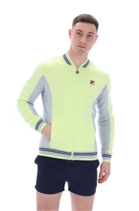 FILA® SETTANTA TRACK JACKET/SHADOW LIME - MEDIUM DHL NEXT DAY SRP £75.00 - Picture 1 of 1