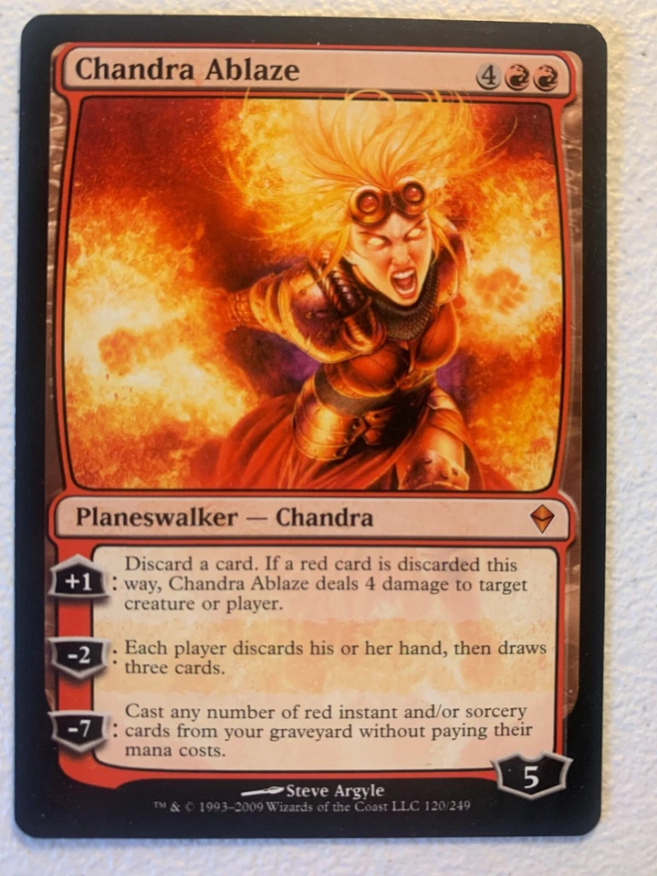 MTG 1x Chandra Ablaze Zendikar Modern Magic the Gathering Card x1 NM - Image 1 of 1