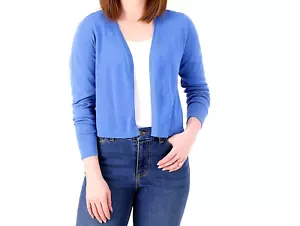 Studio Park x Jane Treacy Lightweight Shrug - Blue, 4X - Picture 1 of 1