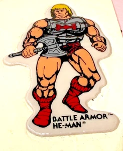 Vintage 1984 Mattel He-Man Puffy Sticker - Bild 1 von 1