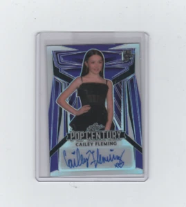 2023 LEAF POP CENTURY CAILEY FLEMING PURPLE PRISMATIC AUTO #15/20 WALKING DEAD! - Picture 1 of 1
