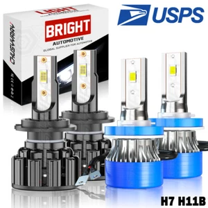 Fit Kia Sportage 2011-2016 Kit H7 H11B LED Headlight High Low Beam Combo Bulbs - Picture 1 of 15