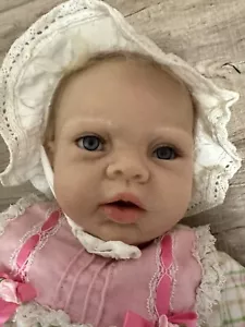 52 cm Reborn Baby Puppe Handgefertigt Silikon-ADG - Bild 1 von 8