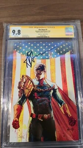CGC SS 9.8 The Boys #1 Antony Starr Signed GalaxyCon Virgin - Picture 1 of 2