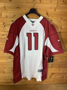 Larry Fitzgerald Nike “On Field” Arizona Cardinals Jersey Size 60 White 4XL - Picture 1 of 13