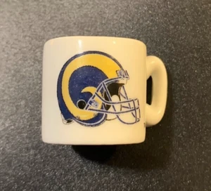 ST. LOUIS RAMS NFL MINI MUG 1.25 INCHES (SEE PHOTOS) - Picture 1 of 3