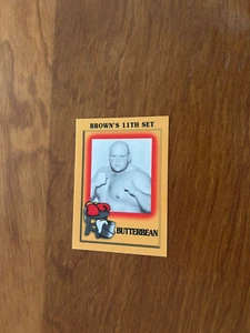 RARE 1997 BROWN'S BOXING CARD BUTTERERBEAN RC - Picture 1 of 2