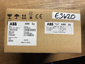NEW SEALED ABB LOW VOLTAGE AC DRIVE ACS55-01E-04A3-2 - Picture 1 of 3