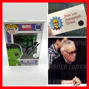 Funko POP #08 FIRMADO POR STAN LEE - APROBADO POR EXCELENTE - CERTIFICADO DE AUTENTICIDAD E IMAGEN - Imagen 1 de 12