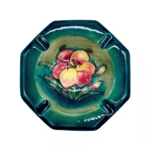 Moorcroft Freesia Hexagonal Ashtray 4.75" - Picture 1 of 3