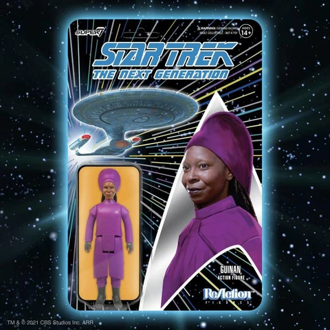 Guinan Star Trek Super 7 Reaction Figure Cover