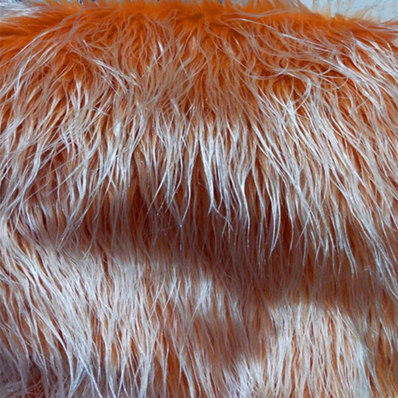 Long Faux Fur Plush Fabric Clothing Sewing Home Room Sofa Decor Craft DIY Supply - Image 1 of 4