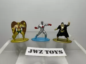 DC Comics Nano Metalfigs x3 Bundle: Captian Atom, HawkMan & Black Adam - Picture 1 of 9