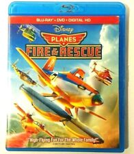 Disney Planes Fire & Rescue Blu-Ray AND ( Planes Orginal Movie ) DVD