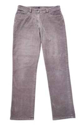 Pantalones de pana Brooks Brothers para mujer talla 6 bolsillos cinturón pierna recta malva Foto 1 de 4