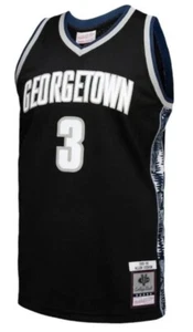 Camiseta deportiva de Allen Iverson Georgetown Hoyas Mitchell & Ness swingman para hombre talla L $135 - Imagen 1 de 13