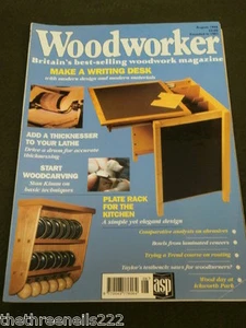 WOODWORKER - PLATE RACK FOR THE KITCHEN - AUG 1994 - Picture 1 of 1