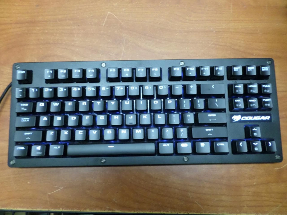 Cougar PURI TKL Gaming Keyboard, Cherry MX Blue Switches - Image 1 of 4