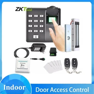 Zkteco Door Access Control System Biometric Fingerprint Magnetic Lock 2 Remote - Picture 1 of 10