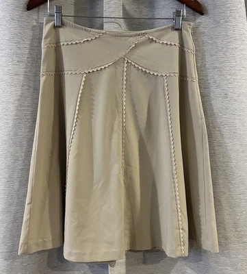 Y2K XOXO Beige Cottagecore Festival MIDI Skirt Beige Size 5/6 - Image 1 of 4