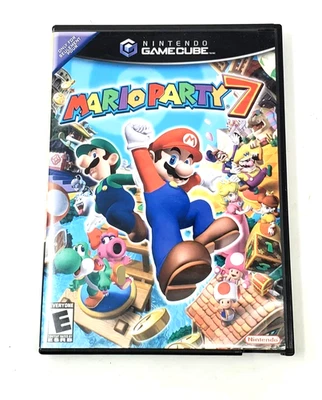 Mario Party 7 (Nintendo GameCube) No Manual - Tested - Image 1 of 4