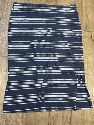 Patagonia Women's Blue White Striped Straight & Pencil Skirt Size XLarge XL - Image 1 of 4