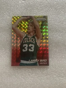 2014-15 Panini Prizm Basketball Larry Bird CELTICS #232 Yellow & Red Mosaic - Bild 1 von 2