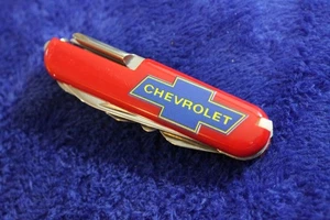Novelty Chevy Bowtie 11 Blade/Tool Pocket Knife Accessory GM Camaro Truck Impala - Picture 1 of 20