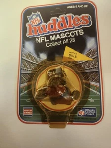 NFL Huddles Buffalo Bills PVC 2" Figure NFL Mascot 1983 Tudor Games NIP NOS - Picture 1 of 3