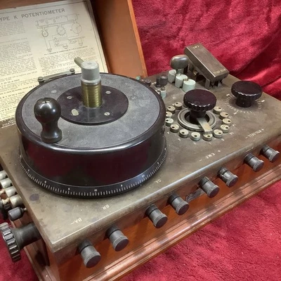 1928 Leeds & Northrup Type K-3 Potentiometer Beautiful Wood Apparatus ~untested - Image 1 of 4