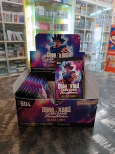 FB04, LOTTO DI 8 BUSTINE DRAGON BALL SUPER CARD GAME FUSION WORLD ULTRA LIMIT - Imagen 1 de 2