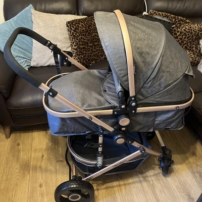 LIBREBON Kinderwagen Buggy Autositz 3 in 1 Reisesystem Kinderwagen bis 22Kg - Bild 1 von 4