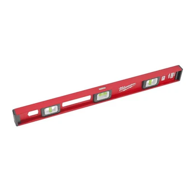 Milwaukee MLIBM24 24" Heavy Duty Frame All Metal Magnetic I-Beam Level - Image 1 of 4