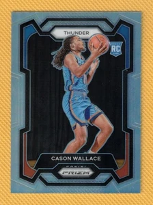CASON WALLACE RC 2023-24 Panini Prizm Silver Prizm Rookie Card #139 (20) - Picture 1 of 2