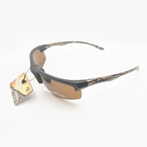 NEW TEAM REALTREE XTRA 751658970589 T536 BLK BLACK POLARIZED SUNGLASSES 62-20 - Picture 1 of 5