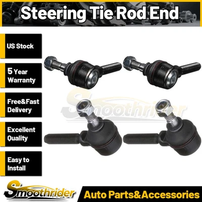 For Volkswagen Super Beetle 1971-1978 1979 Delphi 4pcs Inner Outer Tie Rod End - Image 1 of 4