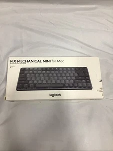 Logitech MX Mechanical Mini Bluetooth Wireless Keyboard for mac - Space Grey - Picture 1 of 7