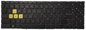 IN176 Key for keyboard MSI Crosshair 17-B12UEZ 17-B12UGZ 17-B12UGSZ 15-B12UX - Picture 1 of 2